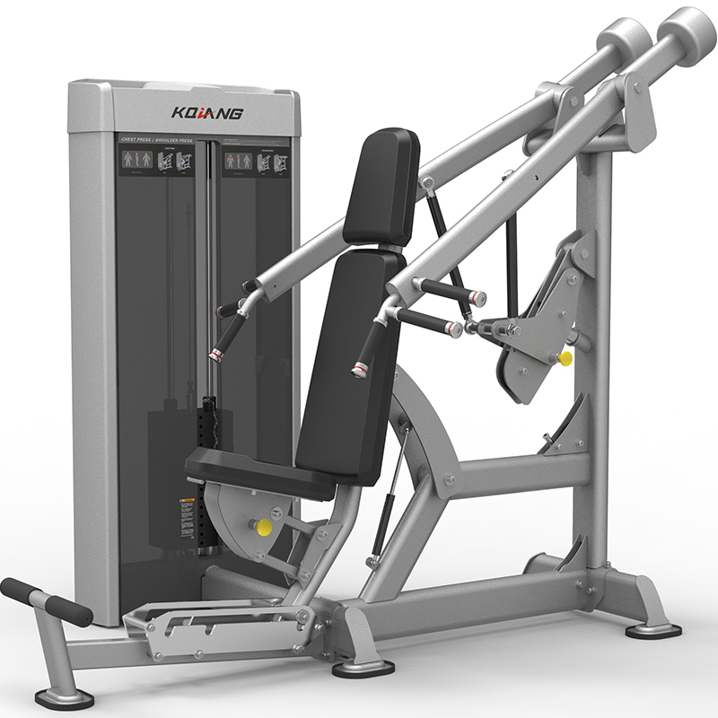 必一运动综合训练器80系列专项力量运动健身器材 推肩、推胸训练器8021