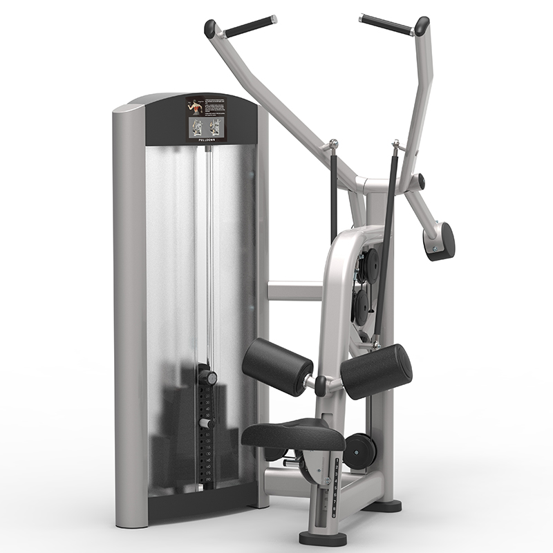 必一运动健身房专业力量运动健身器材高拉背肌训练器9202 
