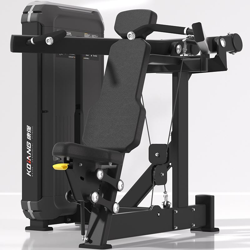 必一运动坐式推肩训练器7014室内专业力量专项运动健身器材