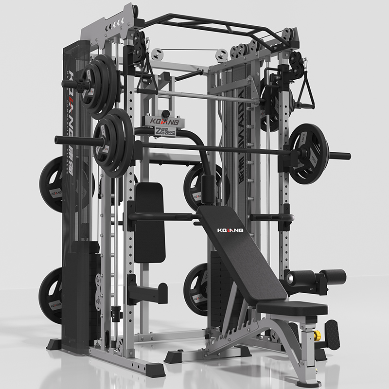 必一运动Z50Pro史密斯机综合训练器多功能力量器械家用健身器材深蹲架 Z50Pro推胸夹胸-豪华版A套装